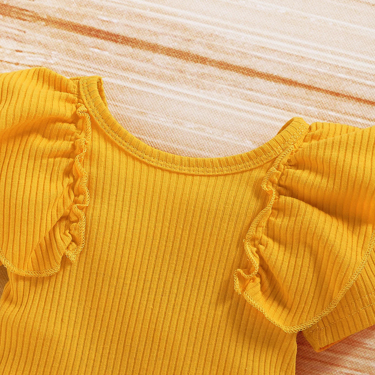 Mädchen Baby-Set 0–24 Monate, Kurzarm – 3-teiliges Set mit Body, Shorts und Kopfbedeckung