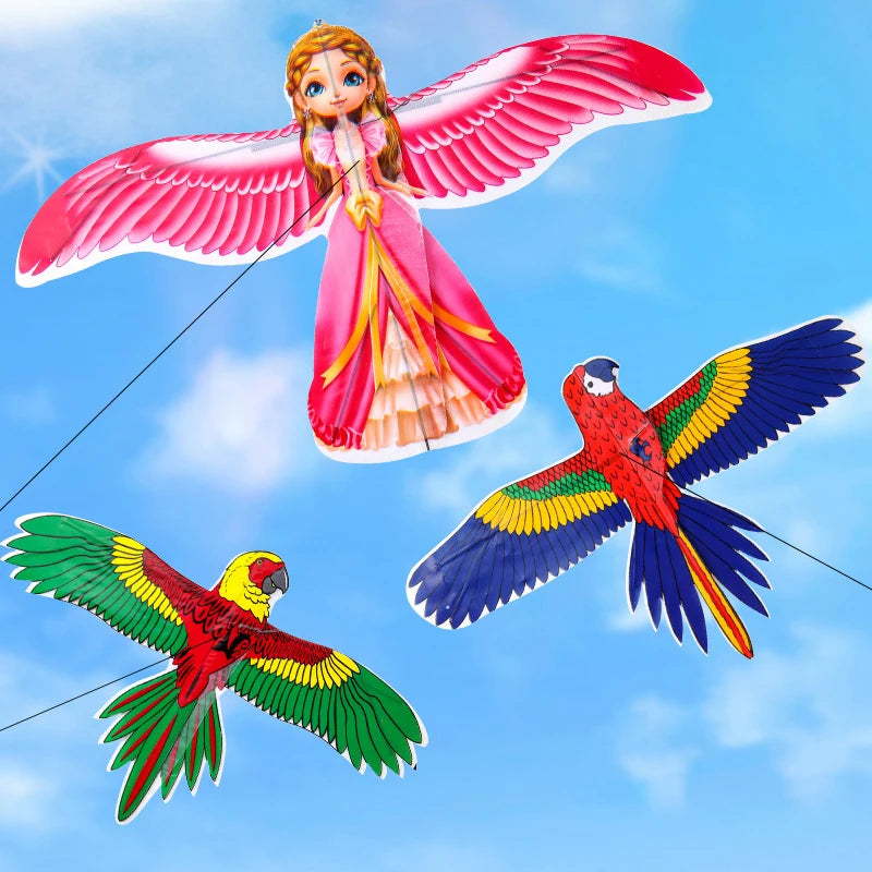 Mini-Kinder-Drachen mit Angelrute – Lustiges Outdoor-Spielzeug für Kinder