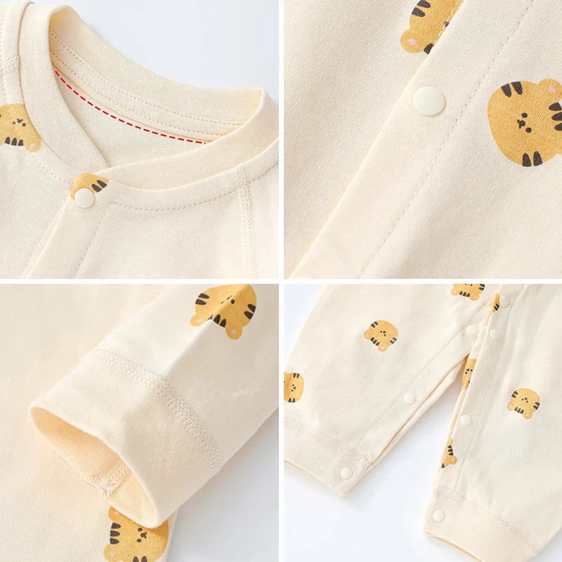Unisex Baby Strampler 0–24 Monate, 100% Baumwolle, Langarm – Ideal für Jeden Tag und Alle Jahreszeiten