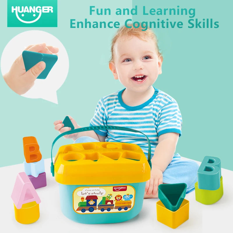 Frühpädagogisches Farb- und Formen-Puzzle für Kleinkinder – Montessori Matching-Spiel zur Förderung der Farberkennung und kognitiven Entwicklung