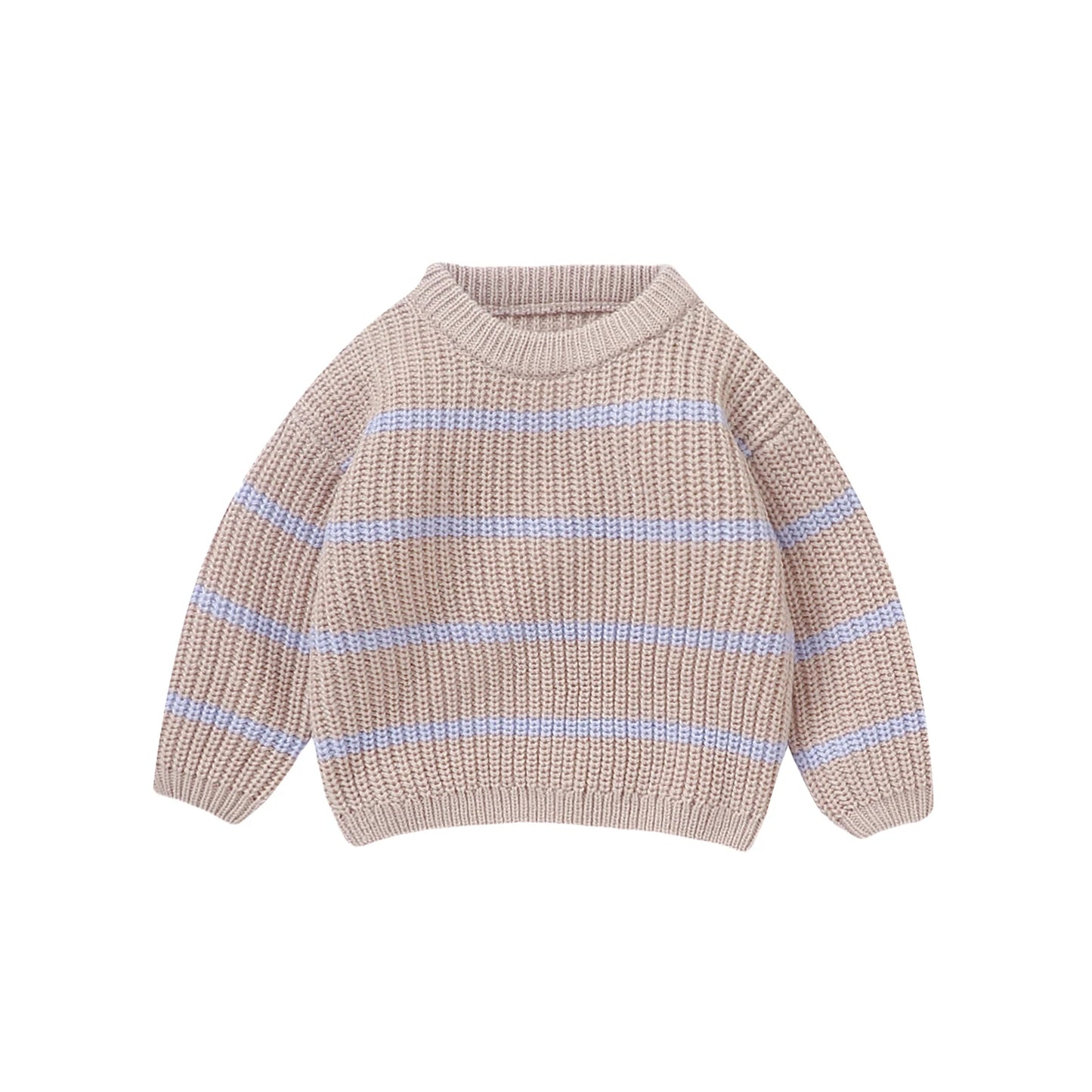 Unisex Langarm-Sweater für Babys – 6 Monate bis 3 Jahre – Bequemer Pullover für Herbst und Winter