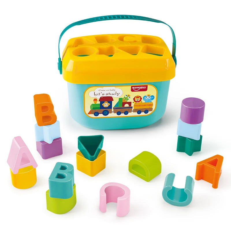Frühpädagogisches Farb- und Formen-Puzzle für Kleinkinder – Montessori Matching-Spiel zur Förderung der Farberkennung und kognitiven Entwicklung