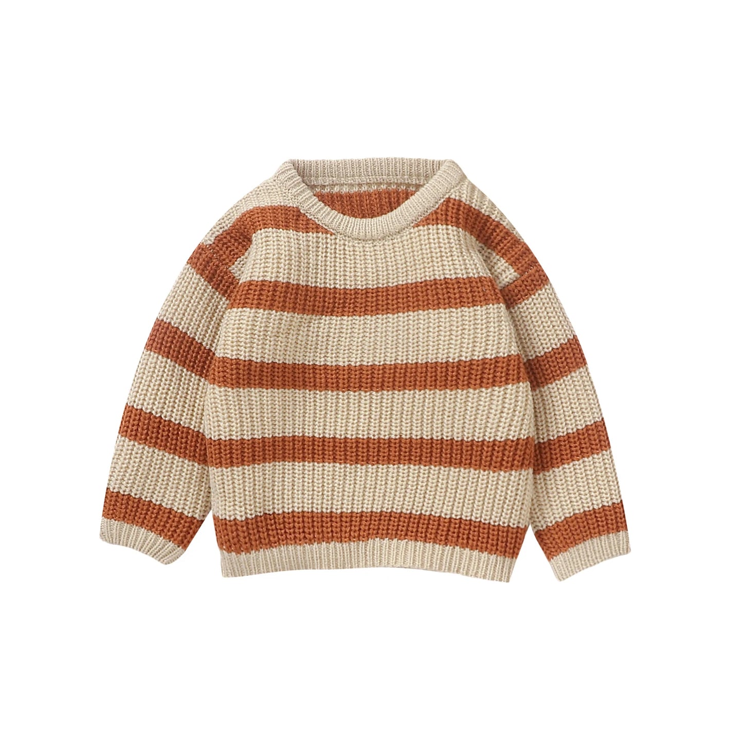 Unisex Langarm-Sweater für Babys – 6 Monate bis 3 Jahre – Bequemer Pullover für Herbst und Winter