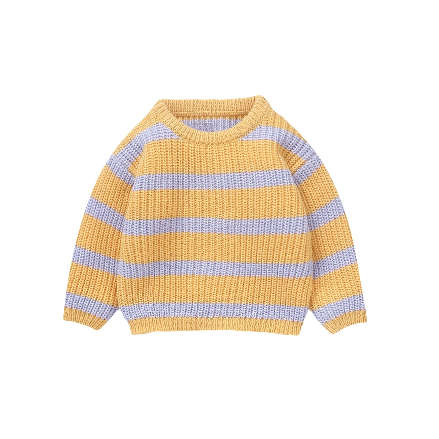 Unisex Langarm-Sweater für Babys – 6 Monate bis 3 Jahre – Bequemer Pullover für Herbst und Winter