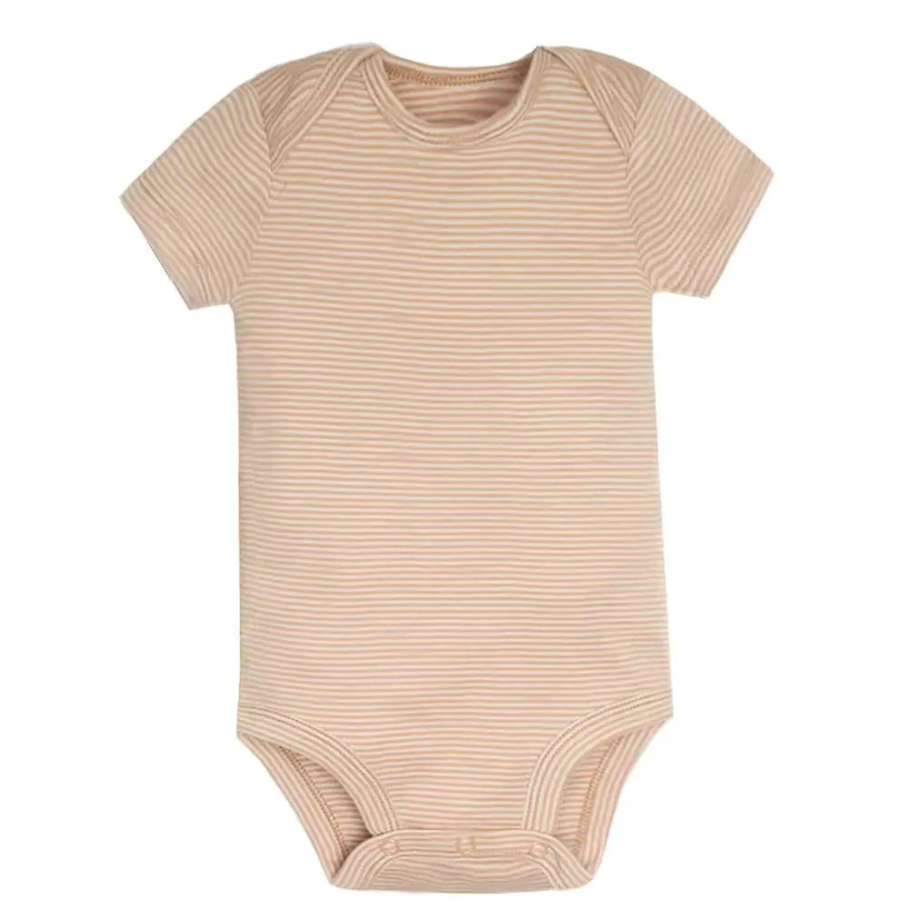 Unisex Body 0-24 Monate, 100% Baumwolle, Kurzarm, 5er Set