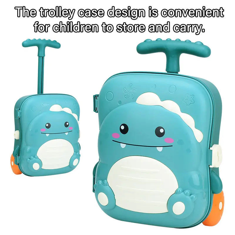 Baby Badezimmer Rucksack Strandspielzeug Enten Trolley Koffer Aufbewahrung – Strandzubehör Schaufel Form Set – Sandspielzeug für Kinder – Sandbox Spielzeug