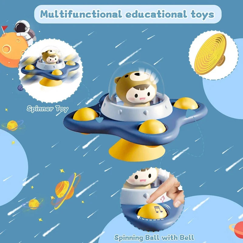 Saugspielzeug Spinner – Sensorikspaß für Kleinkinder!