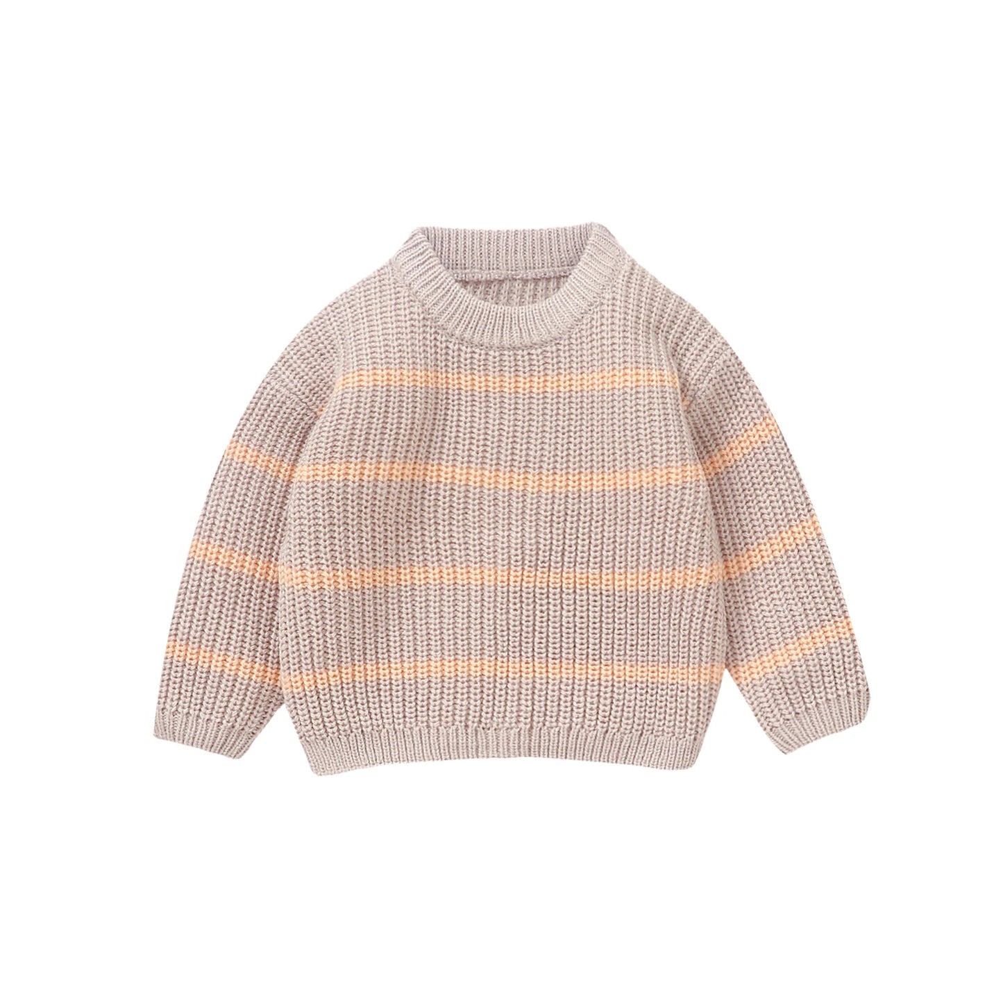 Unisex Langarm-Sweater für Babys – 6 Monate bis 3 Jahre – Bequemer Pullover für Herbst und Winter