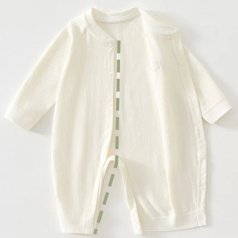 Unisex Baby Strampler 0–24 Monate, Langarm, 100% Baumwolle – Perfekt für Alltag & Schlaf