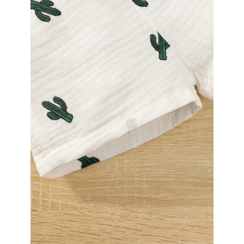 Jungen Baby-Set 0–24 Monate, 100% Baumwolle, Kurzarm – 2-teiliges Set aus T-Shirt und Shorts