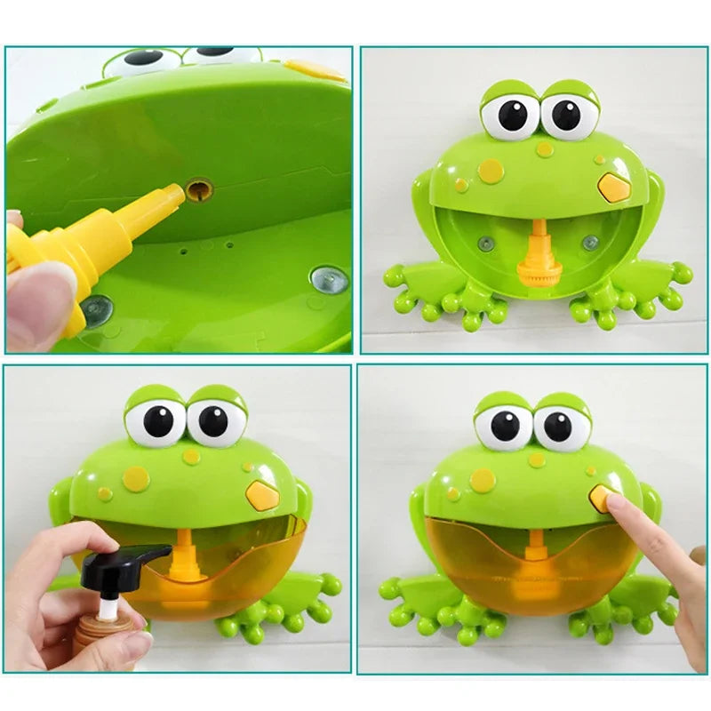 Baby Badespielzeug - Automatische Seifenblasenmaschine