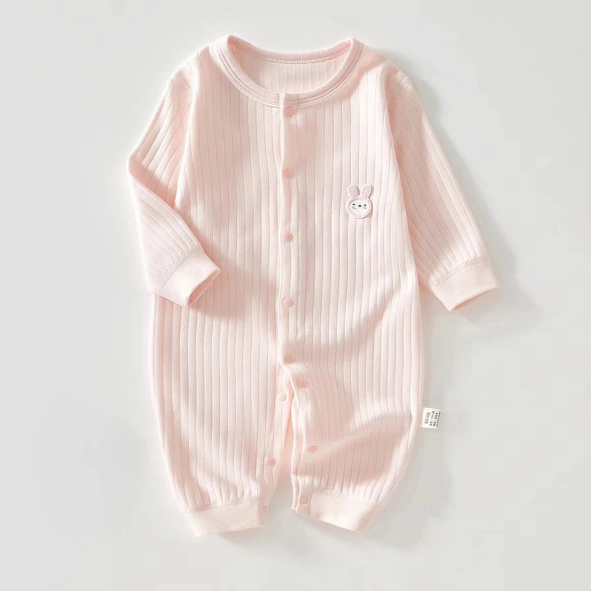 Unisex Strampler 0-24 Monate, 98% Baumwolle, Langarm