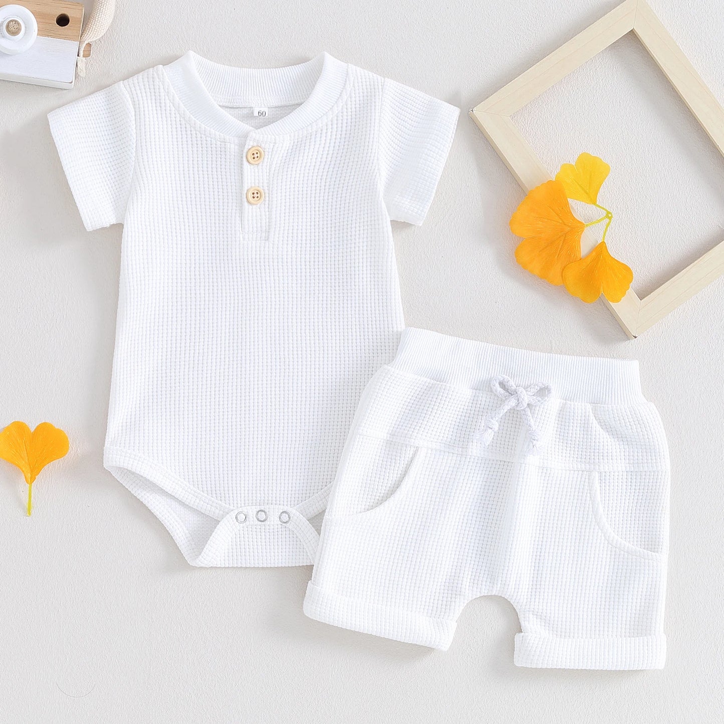 Jungen Baby-Set 0–24 Monate, Kurzarm – Set aus T-Shirt und Shorts
