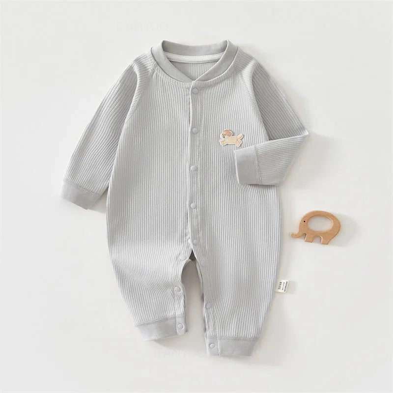 Unisex Baby Strampler 0–24 Monate, Langarm, 100% Baumwolle – Perfekt für Alltag & Schlaf