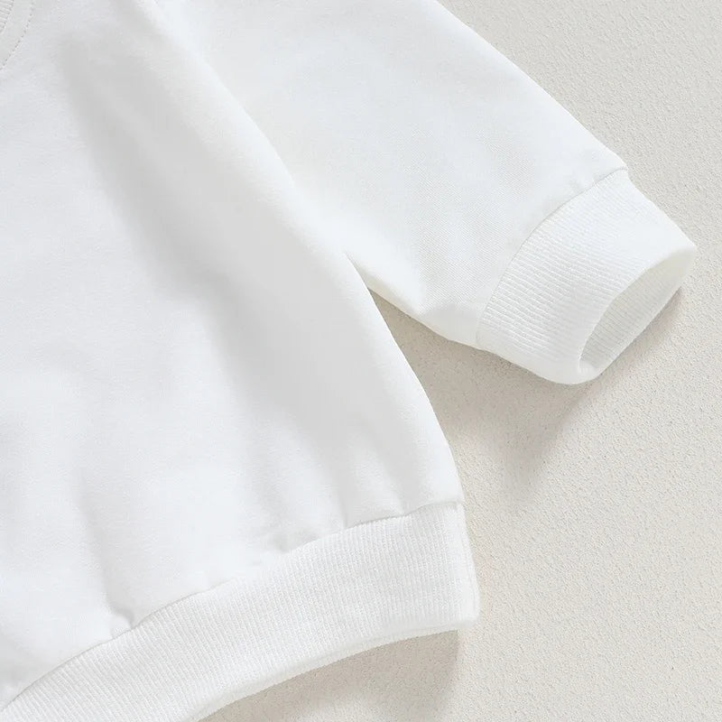 Pullover für Babys & Kleinkinder – Unisex Sweatshirt mit langen Ärmeln für Herbst und Frühling, für Jungen und Mädchen im Alter von 0–36 Monaten