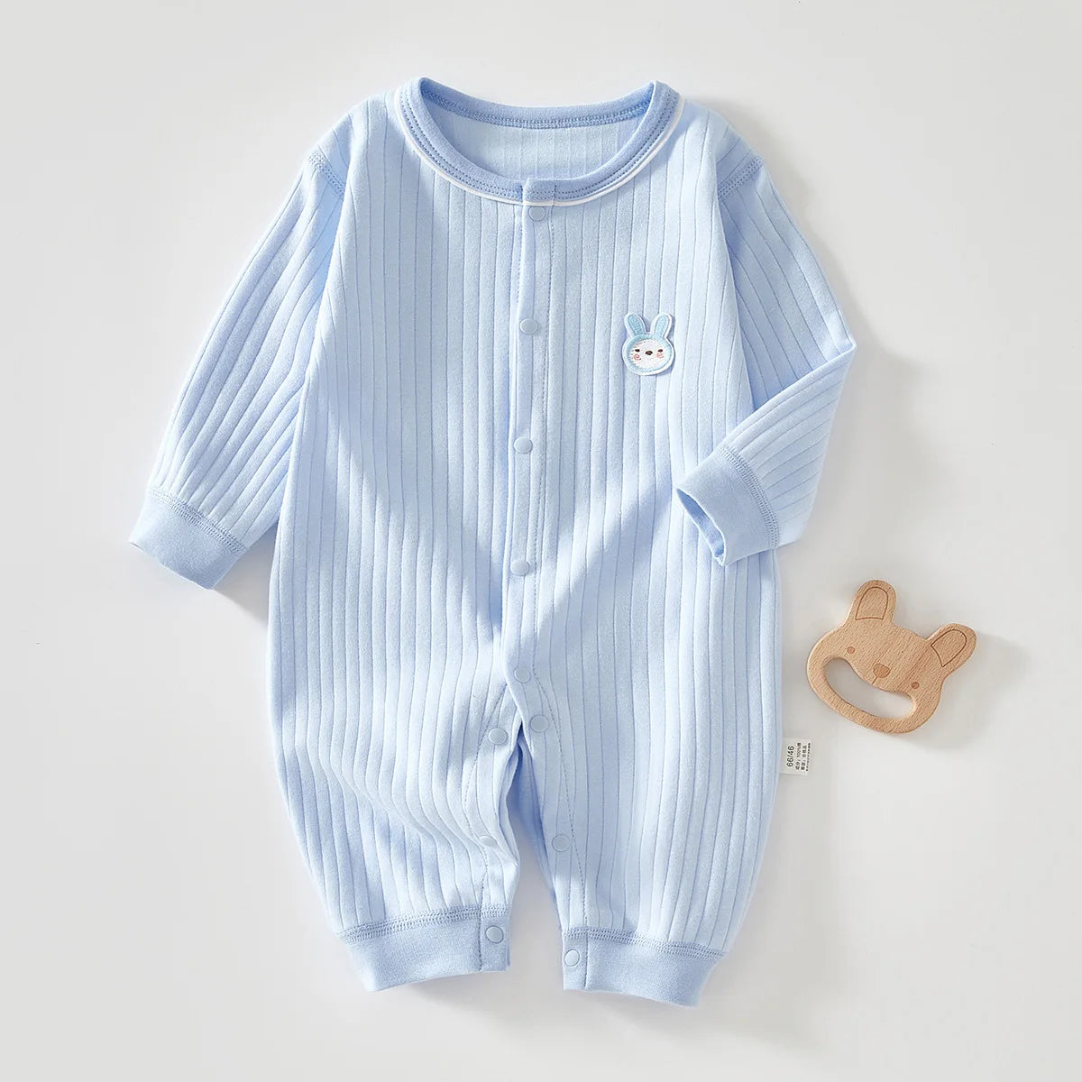 Unisex Strampler 0-24 Monate, 98% Baumwolle, Langarm