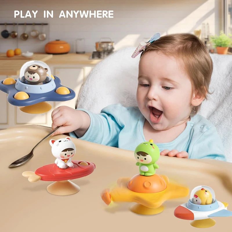 Saugspielzeug Spinner – Sensorikspaß für Kleinkinder!