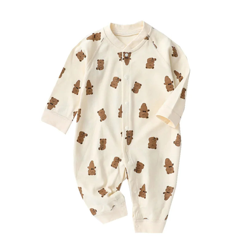 Unisex Strampler 0-24 Monate, 100% Baumwolle, Langarm