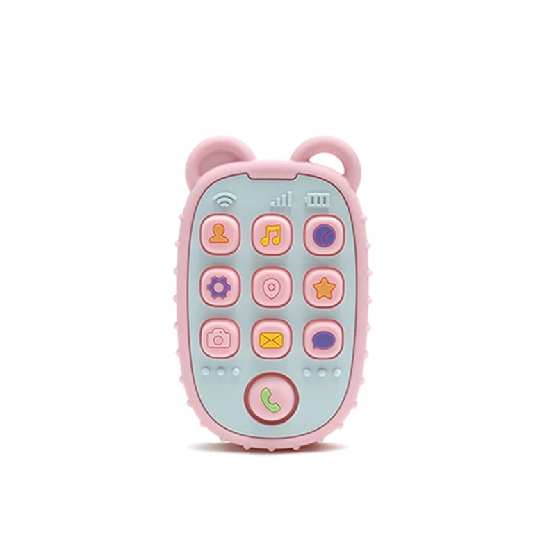 Silicone Baby Teething Mitten – BPA-Free Cartoon Bear Glove for Infants, Soothing Molar Teether, Anti-Scratch & Oral Care Toy