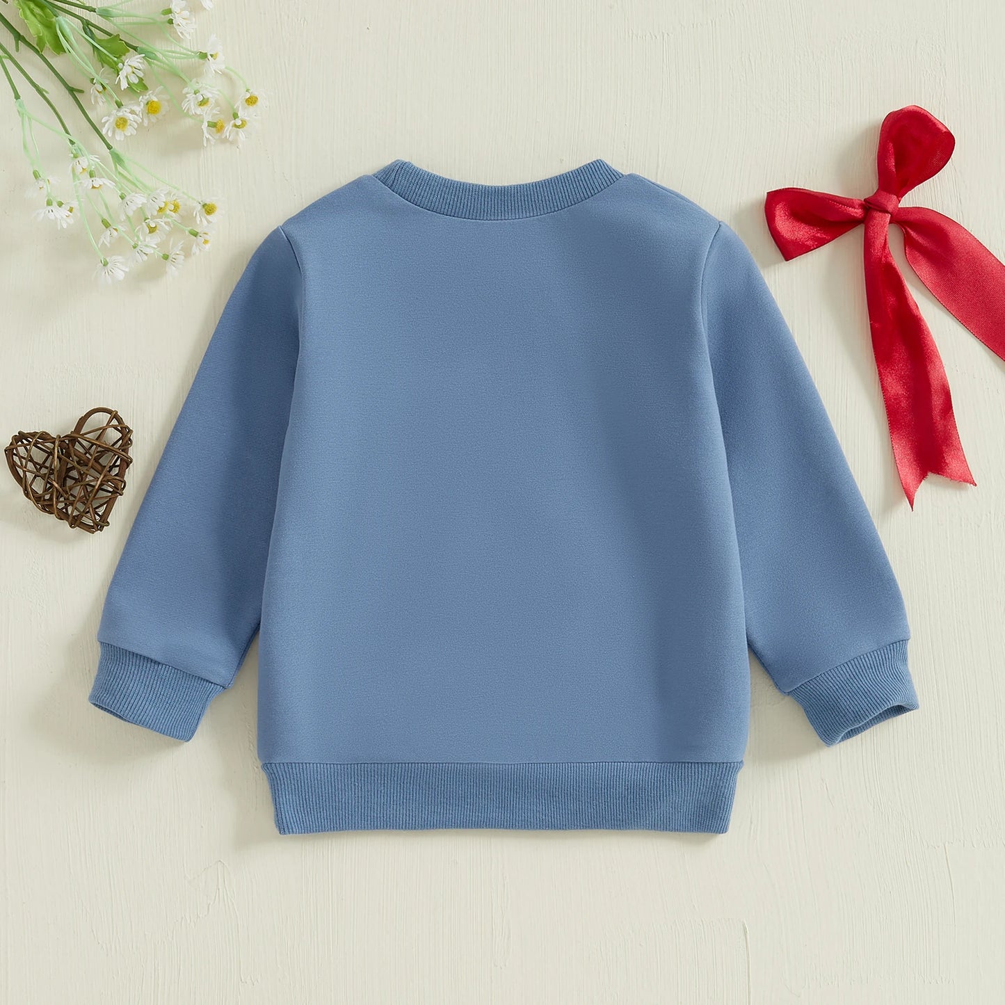 Mädchen Sweatshirt 6 Monate - 4 Jahre mit Schleife, Langarm, Elegant und Bequem