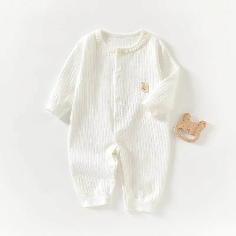 Unisex Strampler 0-24 Monate, 98% Baumwolle, Langarm