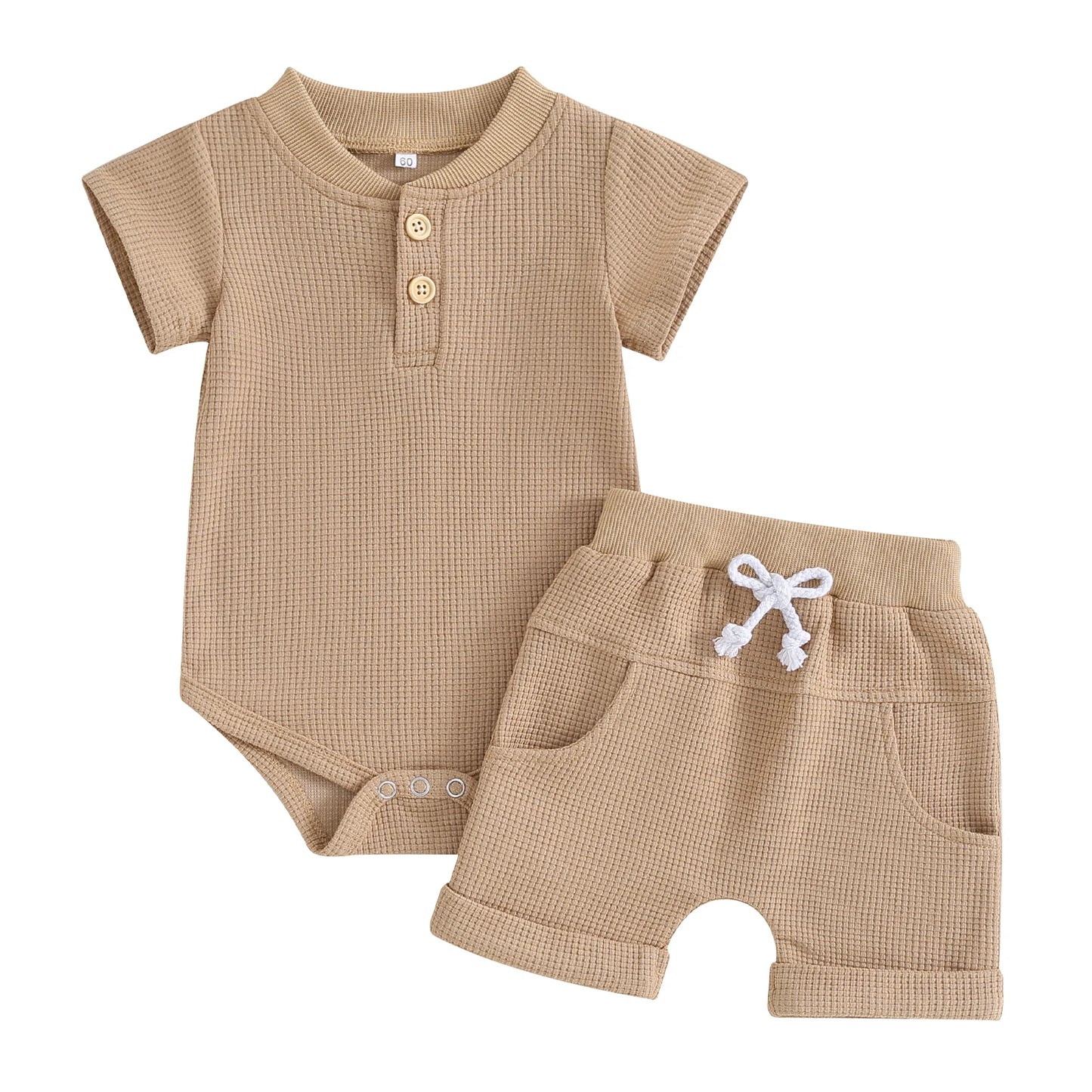 Jungen Baby-Set 0–24 Monate, Kurzarm – Set aus T-Shirt und Shorts