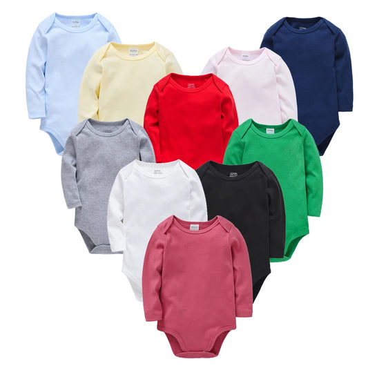 Unisex Body 0-24 Monate, 100% Baumwolle, Langarm