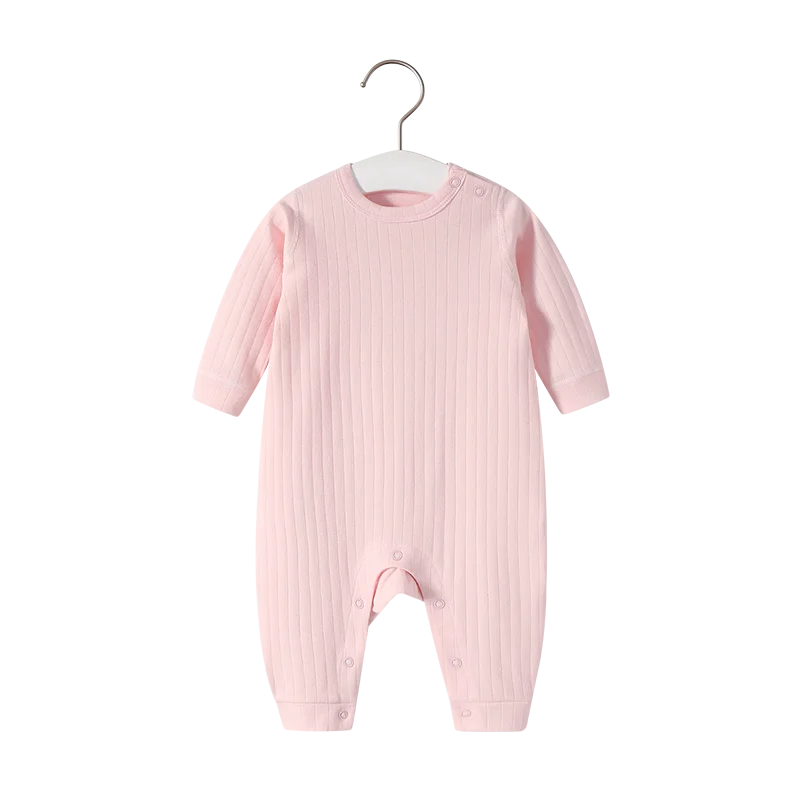 Unisex Strampler 0–24 Monate, 100% Baumwolle, Langarm – Komfortabel und Hautfreundlich für Ihr Baby