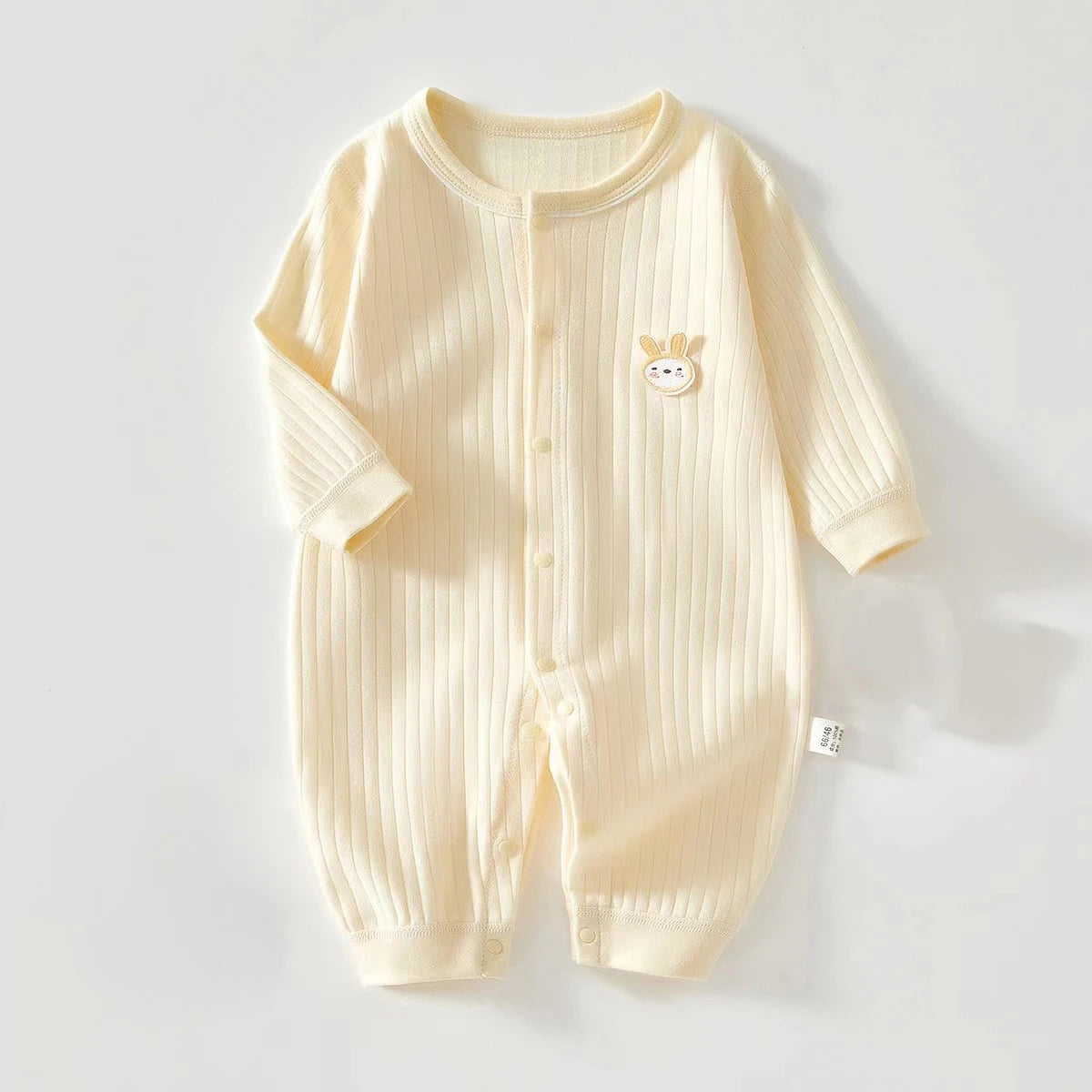 Unisex Strampler 0-24 Monate, 98% Baumwolle, Langarm