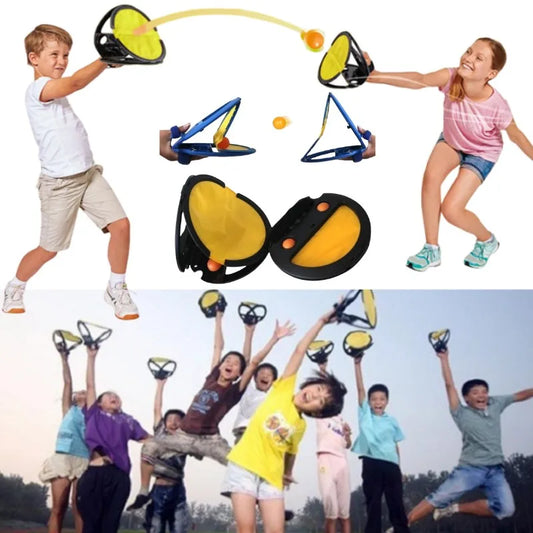 Outdoor Fangspiel – Eltern-Kind-Wurf- & Fangspiel für Hand-Augen-Koordination & Fitness