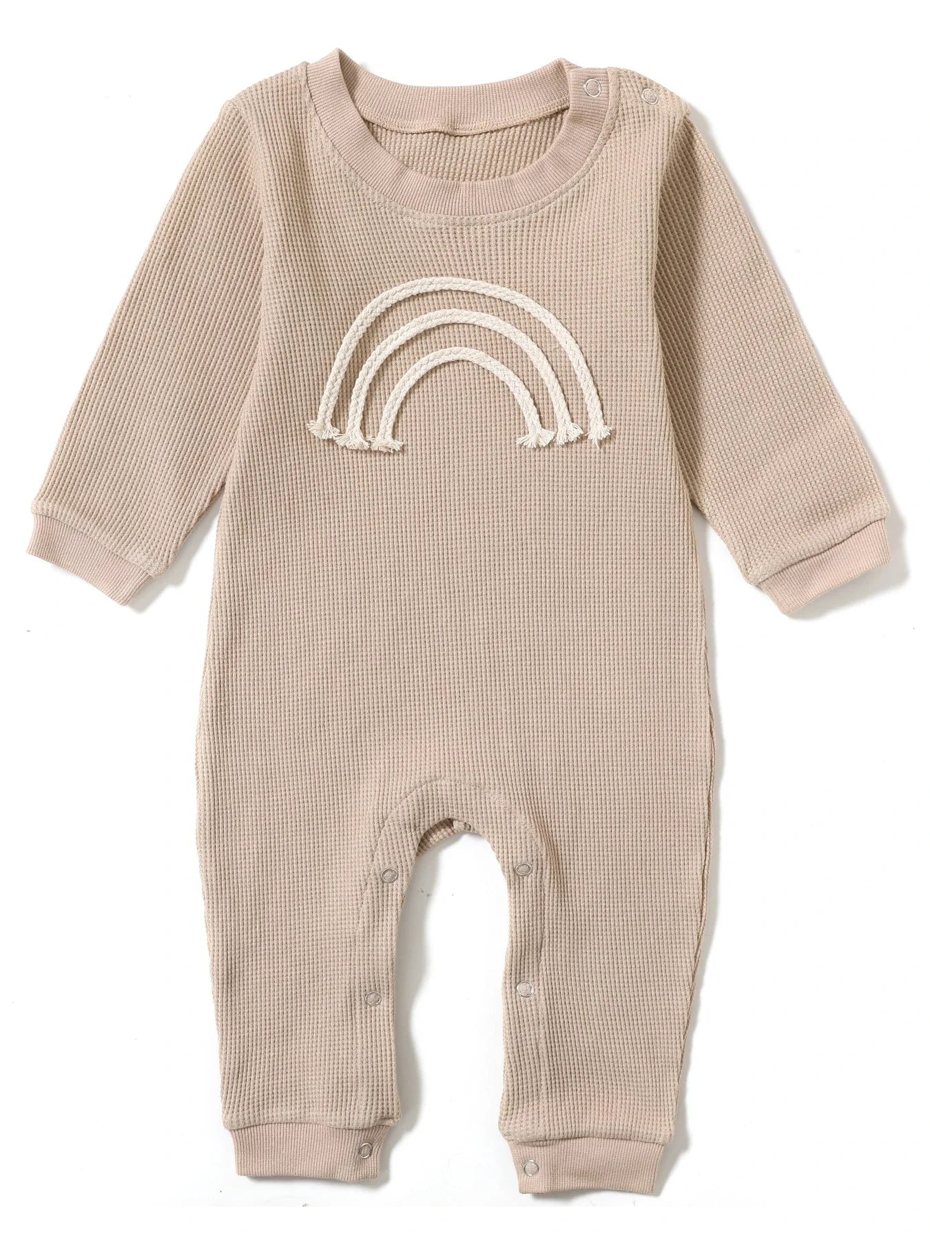 Unisex Strampler 0-24 Monate, 100% Baumwolle, Langarm