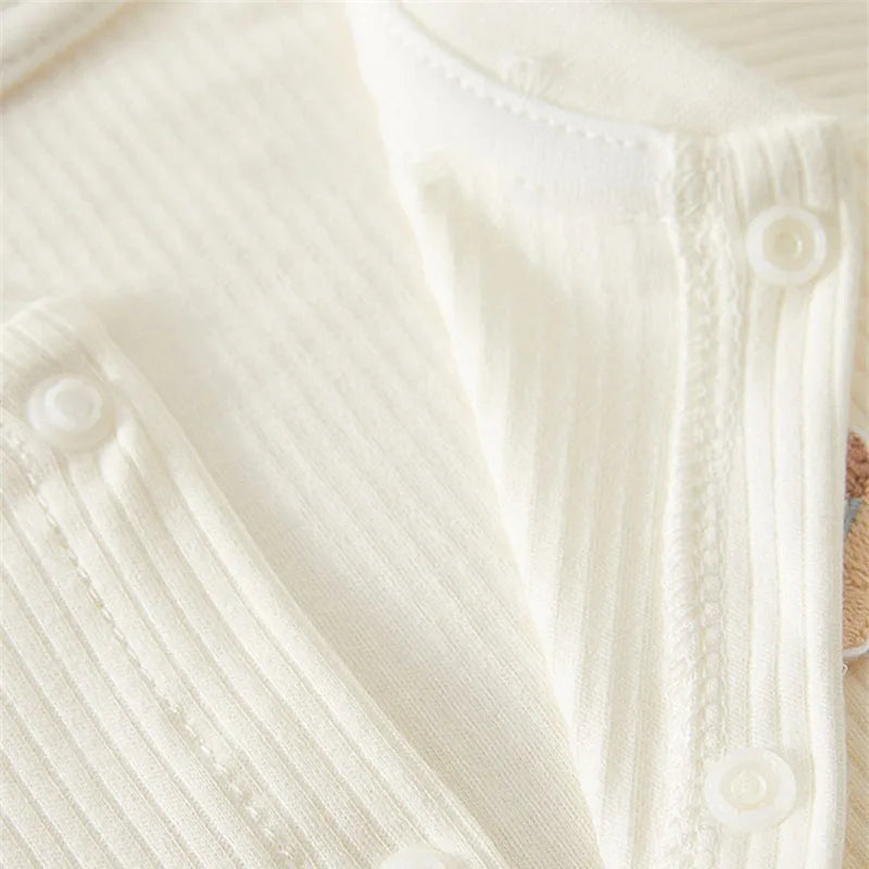Unisex Baby Strampler 0–24 Monate, Langarm, 100% Baumwolle – Perfekt für Alltag & Schlaf
