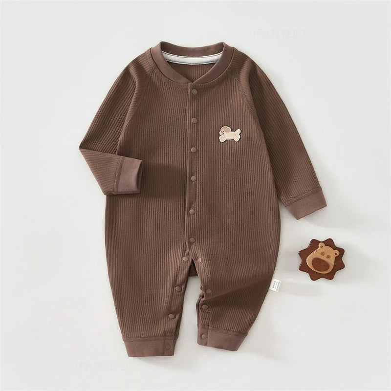 Unisex Baby Strampler 0–24 Monate, Langarm, 100% Baumwolle – Perfekt für Alltag & Schlaf