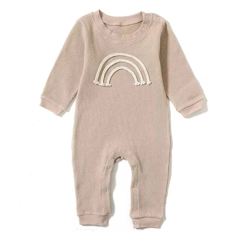Unisex Strampler 0-24 Monate, 100% Baumwolle, Langarm